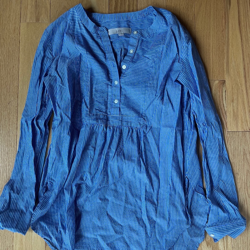 Loft Striped Blouse